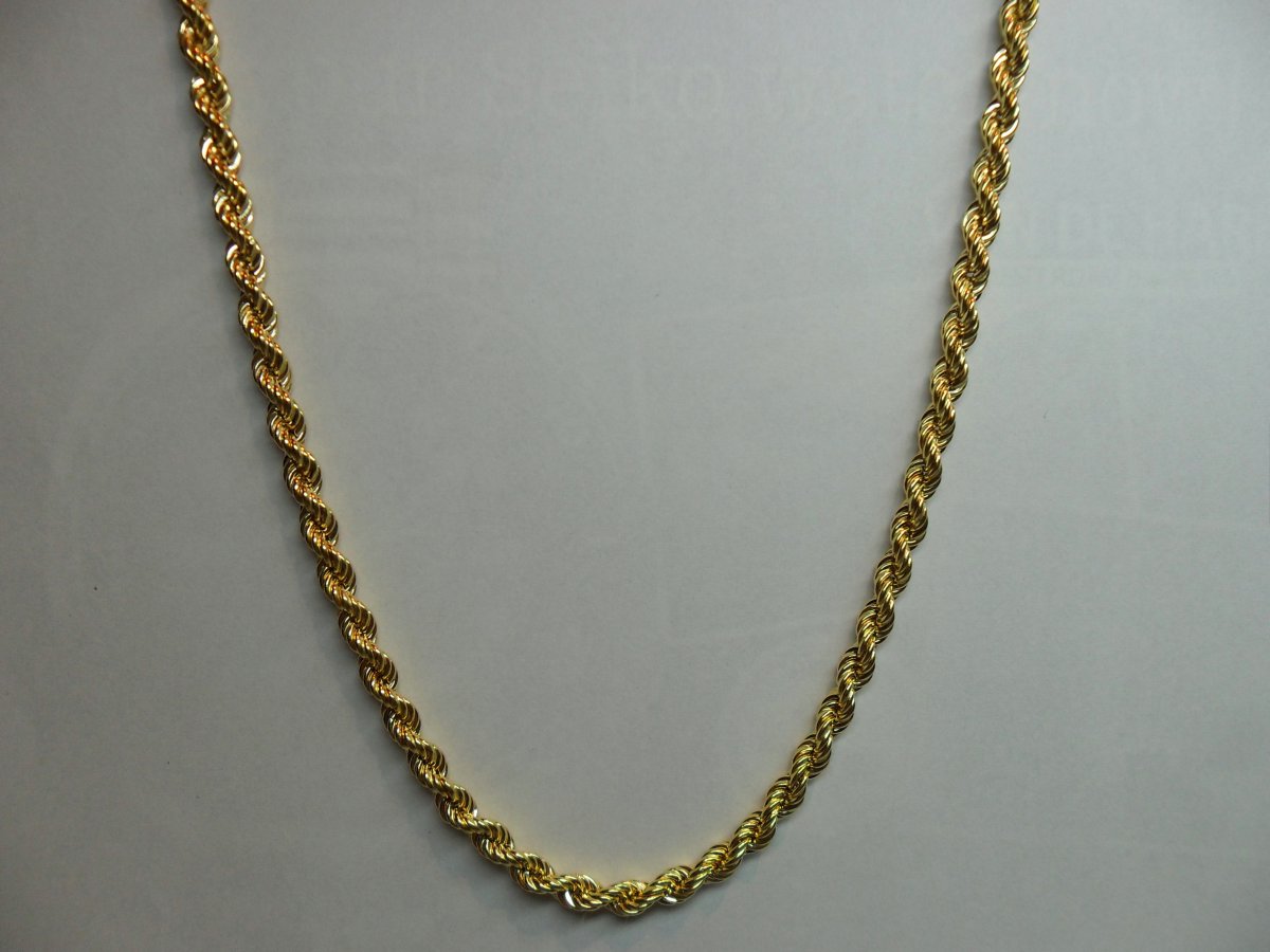 Geelgouden Koord Collier